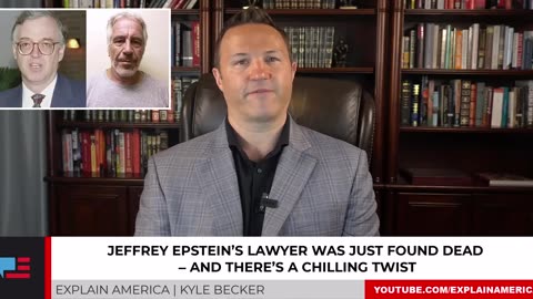 Jeffrey Epstein’s Lawyer Was Just Found DEAD – And There’s a Chilling Twist.