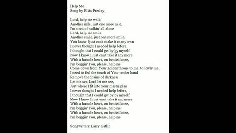 Help Me by SRM