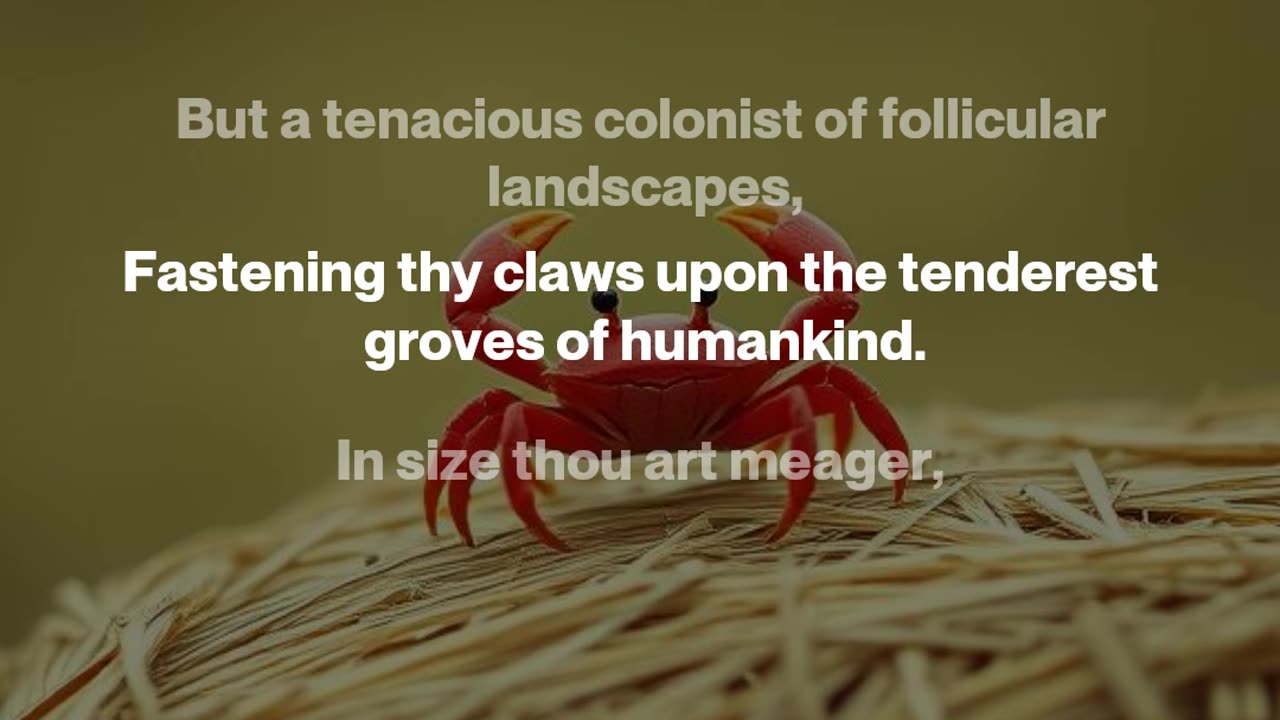 Ode to Pubic Lice 2