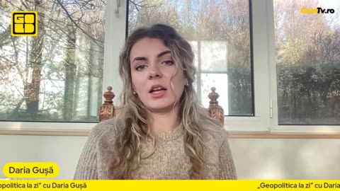 06.11.2025 - Geopolitica la zi cu Daria Gușă