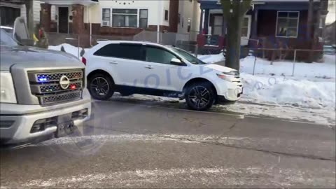 Μινεάπολις-αστυνομικό μπλόκο ( Σκληρο βίντεο )