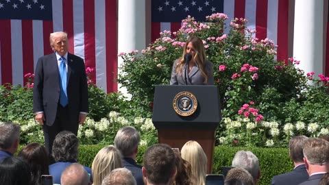 President Trump and the First Lady Participate in a Bill Signing, May 19, 2025