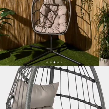 OHS Hanging Egg Chair—Transform Your Outdoor Space into a Serene Sanctuary of Ultimate Relaxation