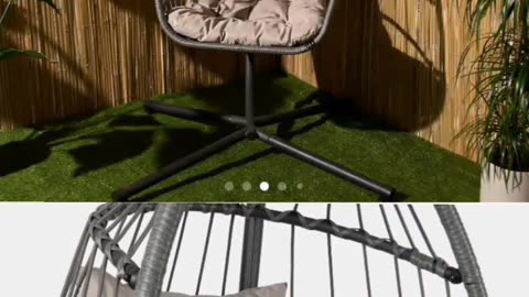 OHS Hanging Egg Chair—Transform Your Outdoor Space into a Serene Sanctuary of Ultimate Relaxation