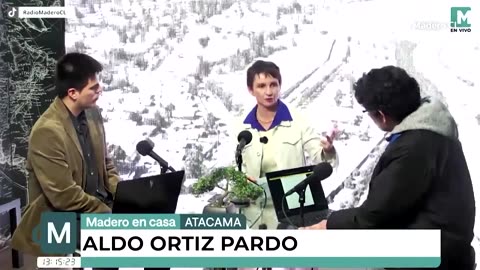 Chilean radio station shakes as earthquake hits during live broadcast