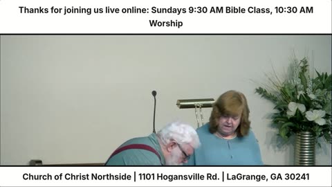 Northside LaGrange Church of Christ Live Stream for 6-29-25