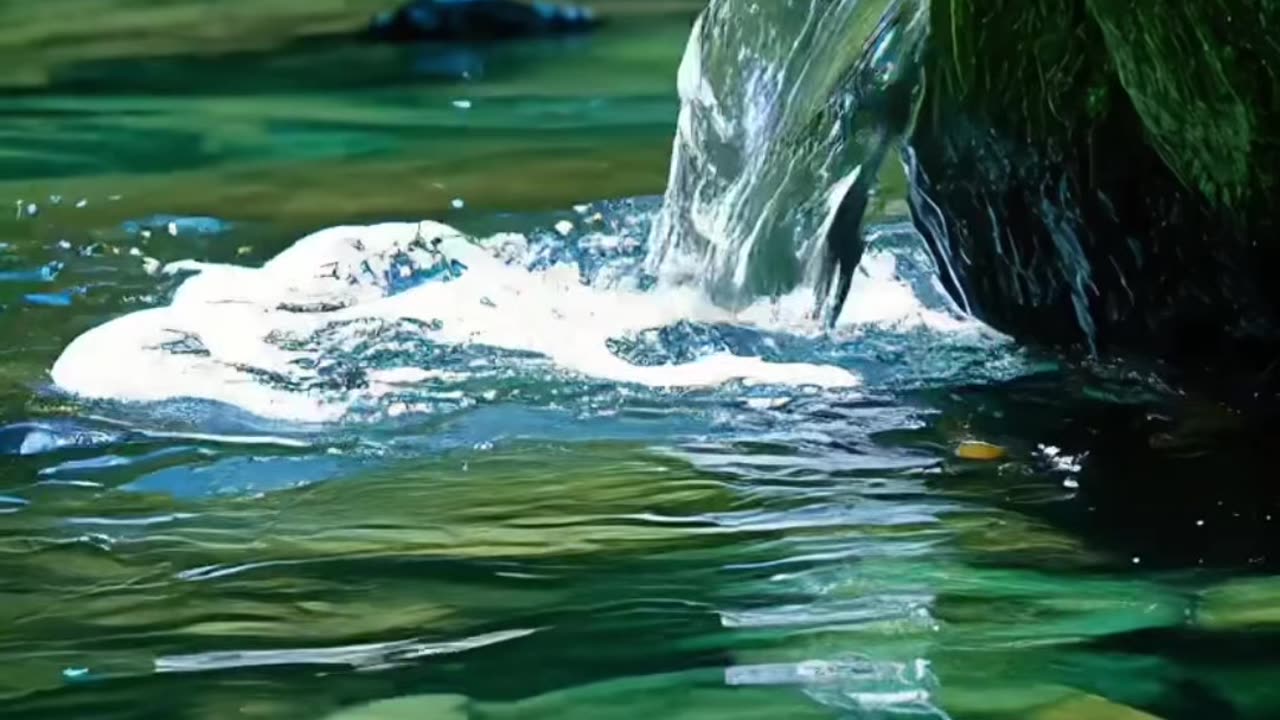"Stream's Melody: A Path to Peaceful Dreams"