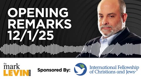 Mark's Opening Remarks - 12/1/25