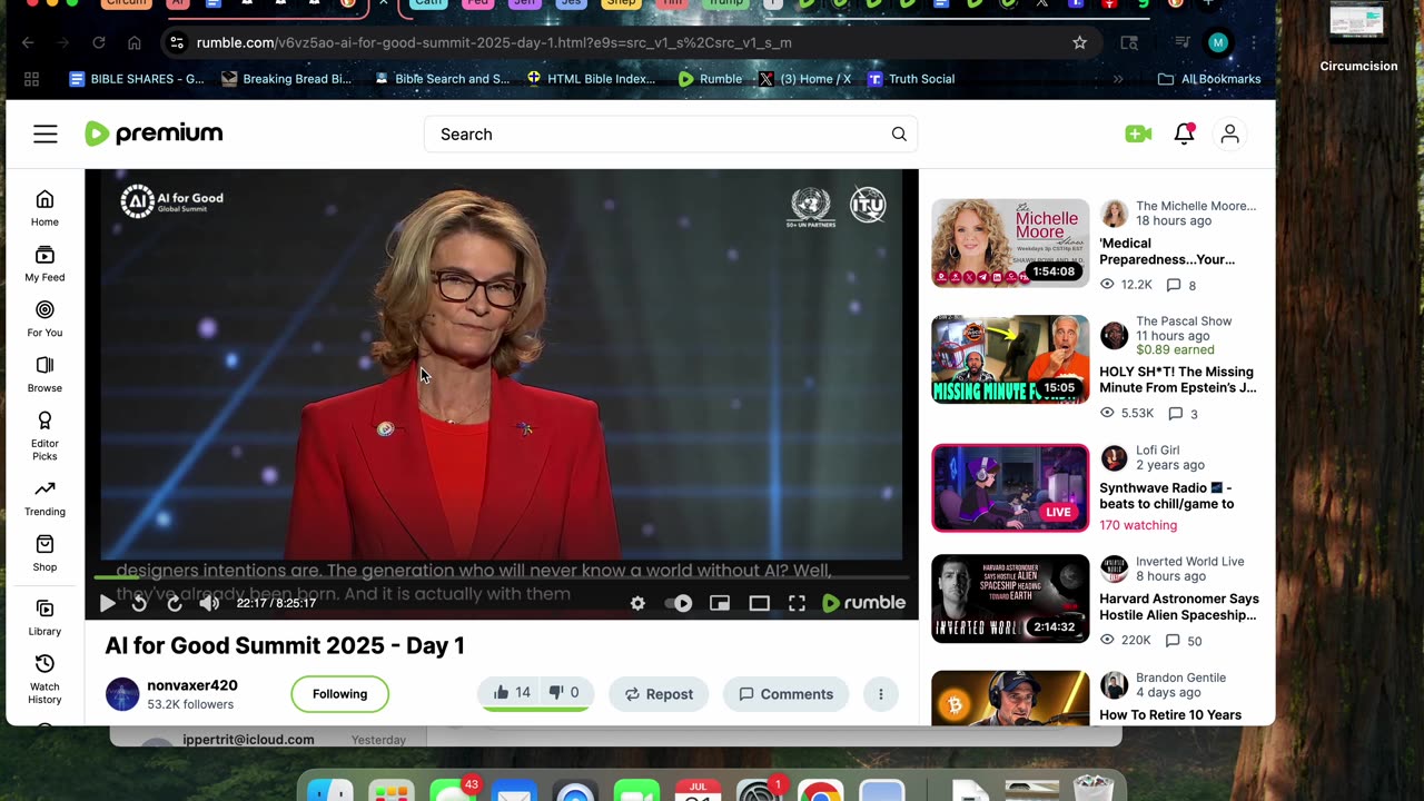 7/31/25 AI for good? NO! Good only to be overthrown as Sodom and Gomorrah was Jer 50:40!