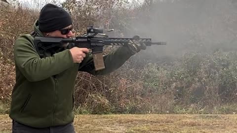 FR-15 Mag Dump... Its Not Full Auto, It's Forced Reset and Legal