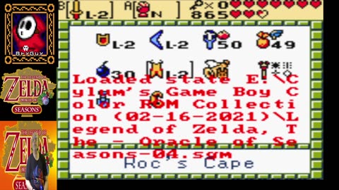 The Legend of Zelda Oracle of Seasons Game Boy Color