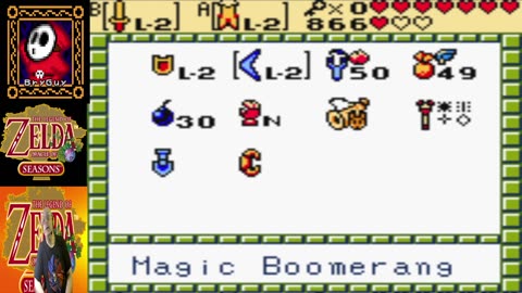 The Legend of Zelda Oracle of Seasons Game Boy Color