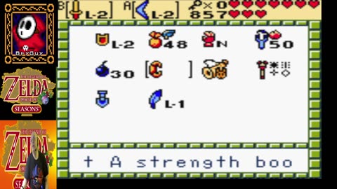 The Legend of Zelda Oracle of Seasons Game Boy Color