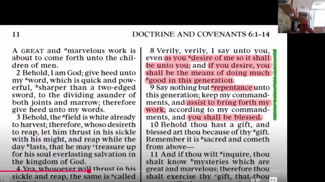 Compete - Section 6 of D and C Part One Oliver Cowdrey - Doubts and Fears - 4-16-25