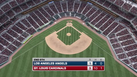 MLB The Show 25 St Louis Cardinals Franchise Game 6 Angels Vs Cardinals CPU Vs CPU