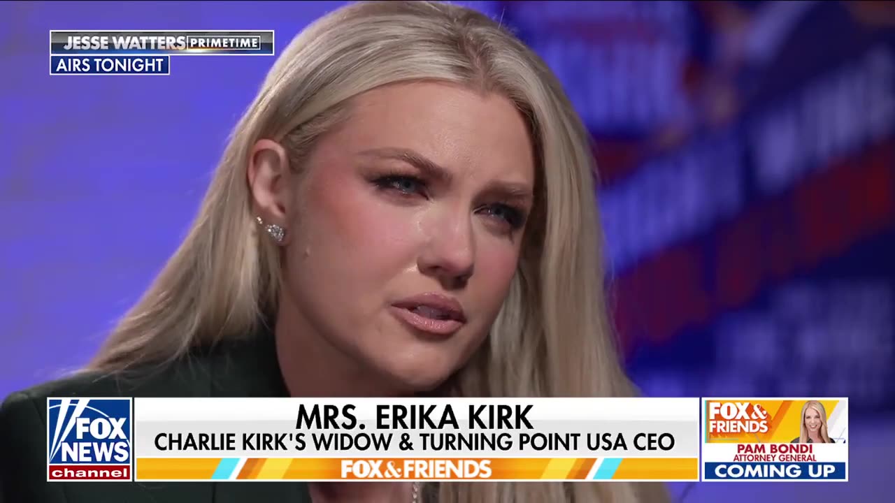Erika Kirk Describes Seeing Her Assassinated Husband’s Body