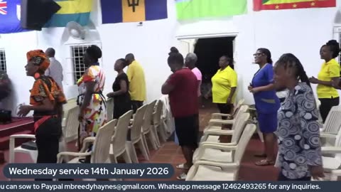 wednesday service 14th January 2026