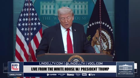LIVE From The White House w/ President Trump