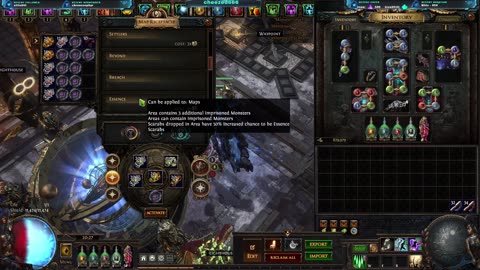 Crafted a new wand and messed up my ring timed to fix it Elementalist FR