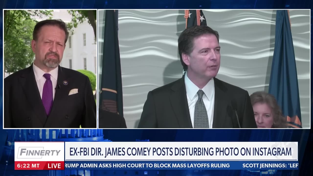 'You committed a crime' Sebastian Gorka to James Comey.
