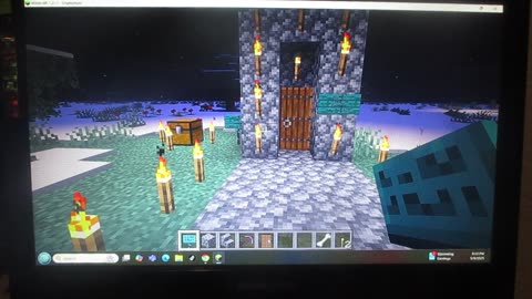 Minecraft: FLATLAND and DUNGEON WORLD. Friday, May 9, 2025.