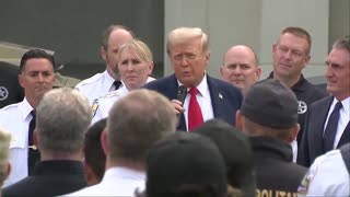TRUMP GREETS TROOPS IN DC: "I've never received so many phone calls thanking me