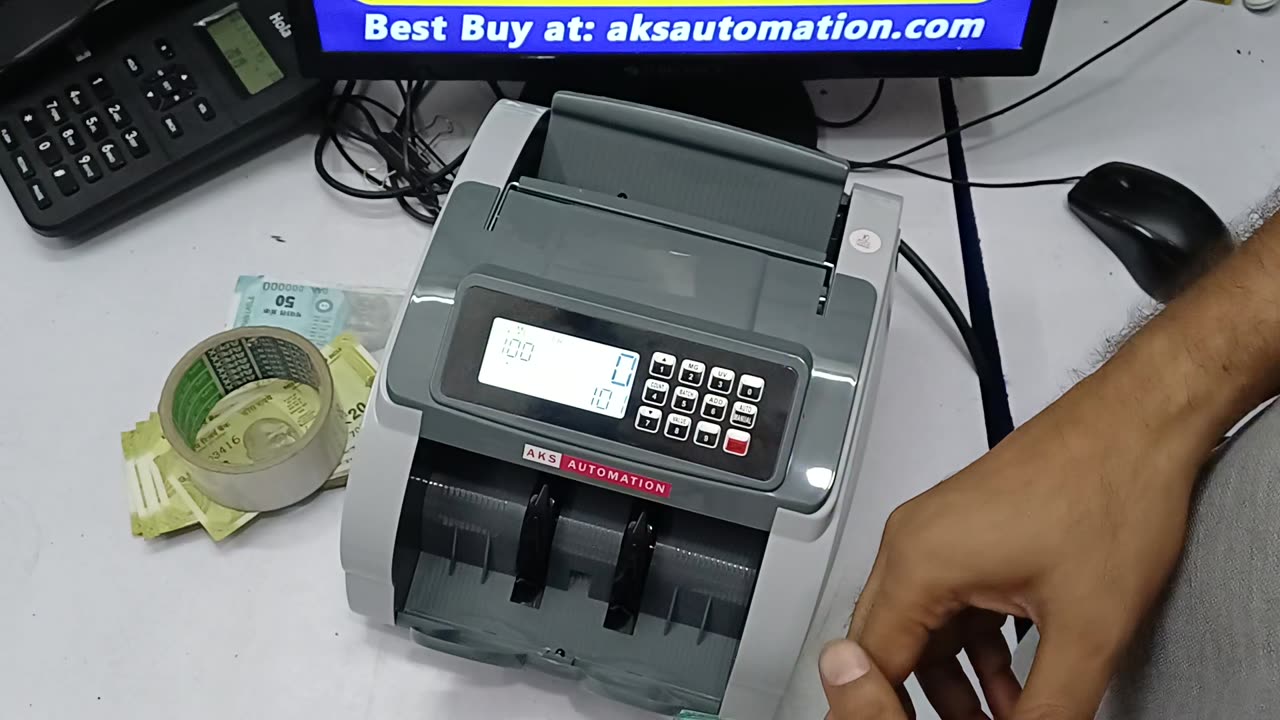 Top Quality Best Cash Counting Machine Dealers in Greater Noida - Aks Automation from Delhi