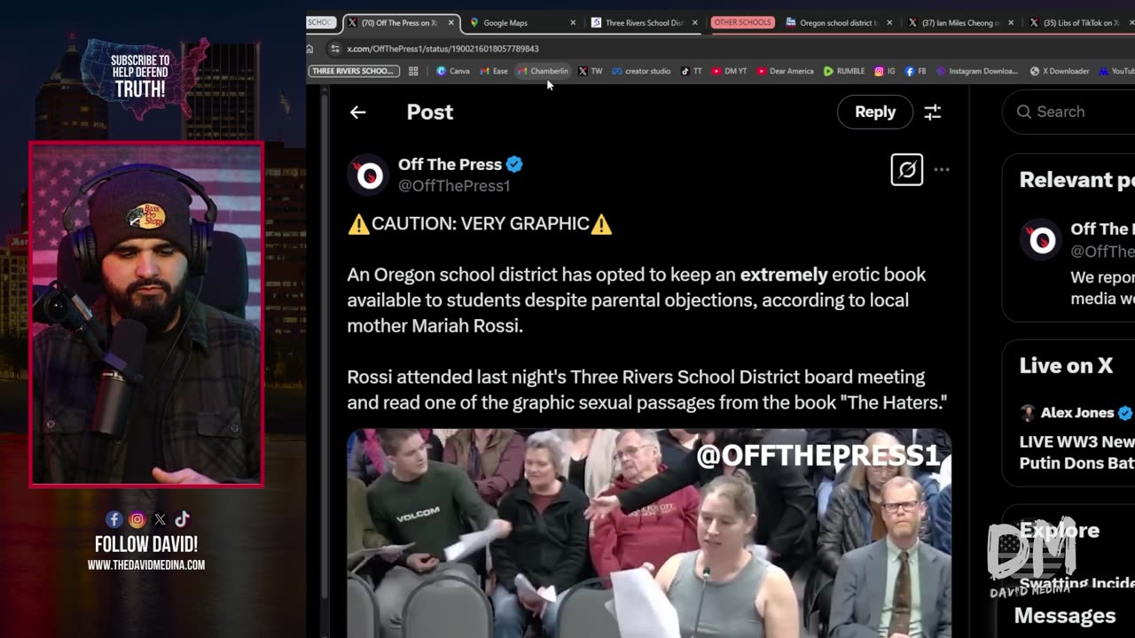 SHOCKING! Oregon Mother Reads GRAPHIC Book To School Board After They APPROVED The Book!