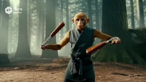 BIGFOOTS KUNG FU MONKEY BREAKS SOME BONES