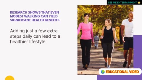 "Is it really necessary to take 10,000 steps a day?" SEE ME ENTERTAINMENT 👑