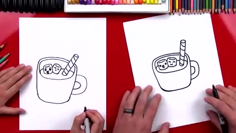 Must Watch: How To Draw Cartoon Hot Chocolate