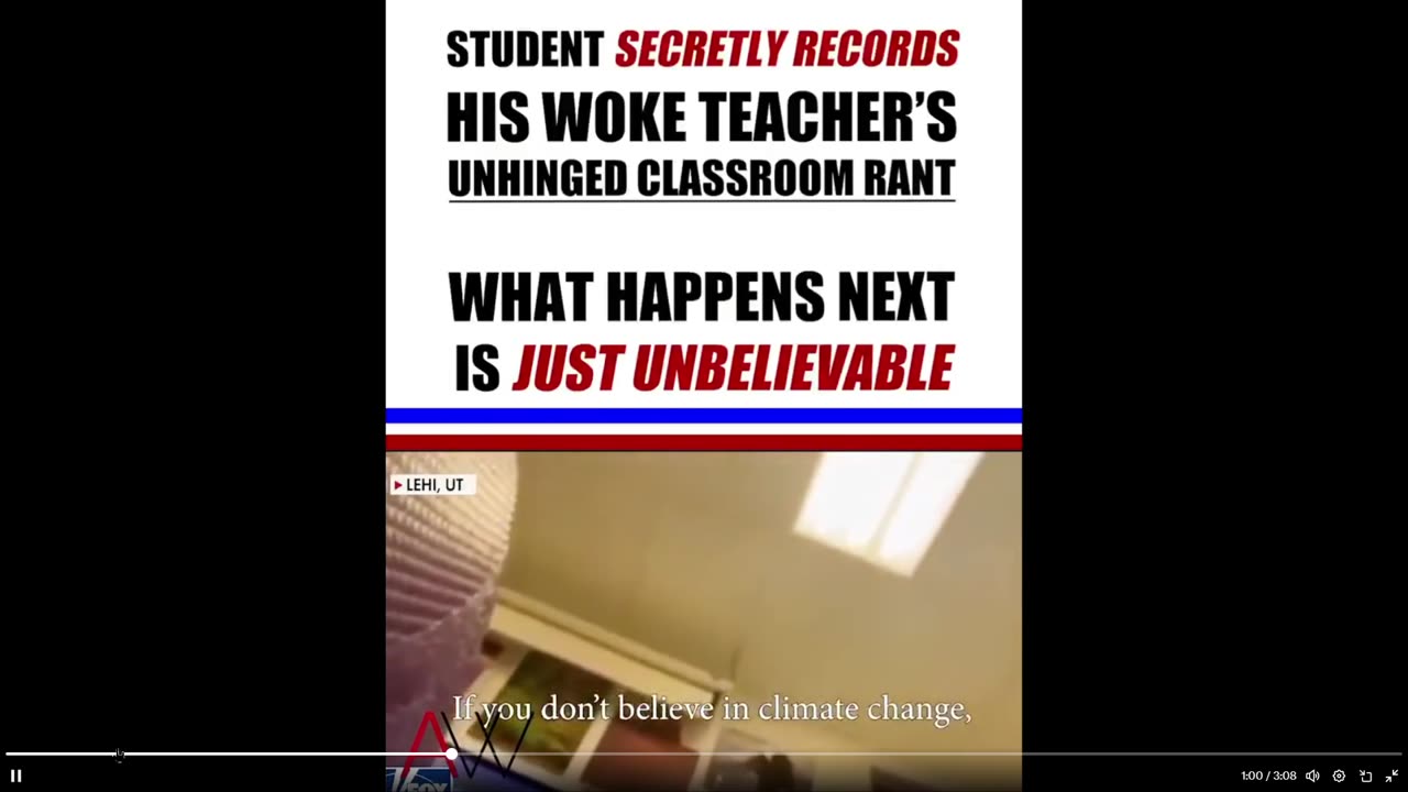 Student secretly records his teacher's UNHINGED rant, what's next is incredible.