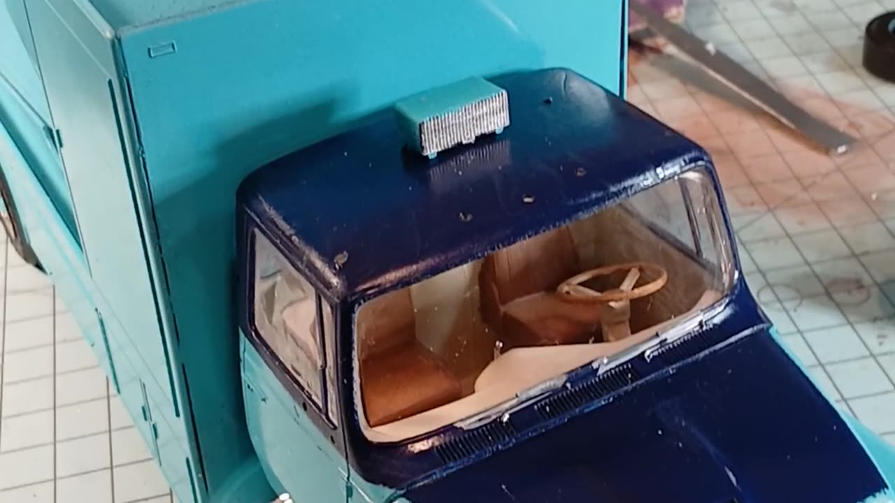 AMT Ford Race Car Hauler Full Build Part 6
