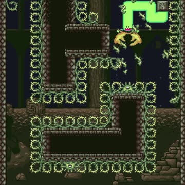 I Added Living Barbed Wire to my Indie Game?! #mrstretch #gamedev #retrogaming #pixelart #steam