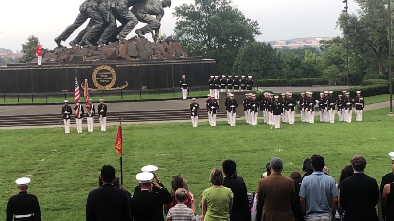 Marine's Sunset Parade - TAPS