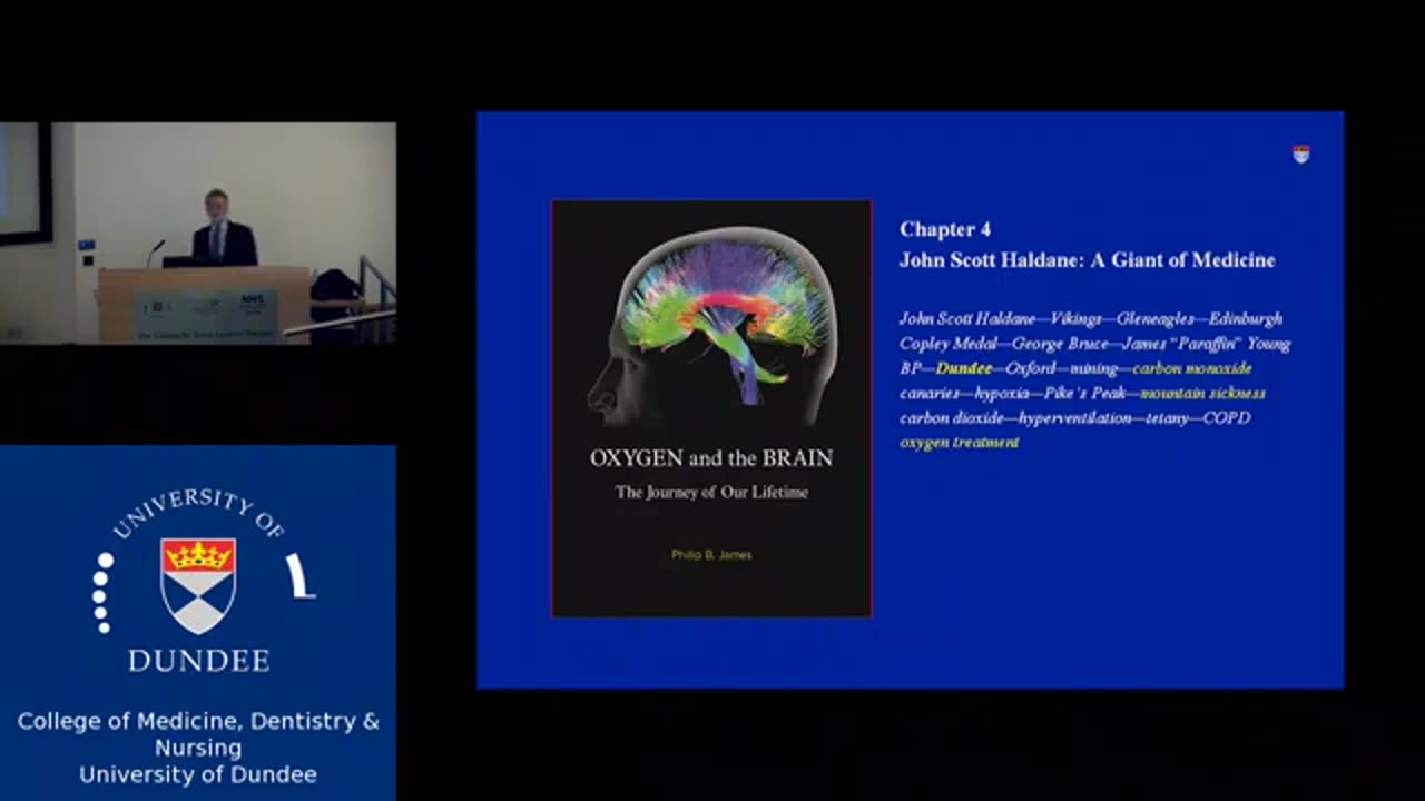 Professor Philip James, UK pioneer of Hyperbaric Medicine