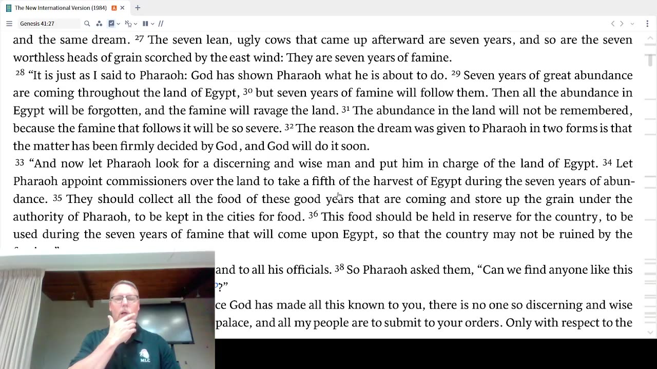 27 Story of God's Love - Joseph Interprets Pharaoh's Dream