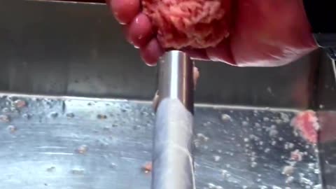 Pure Meat Only! The Right Way to Eat Sausages 🌭🔥 #shorts