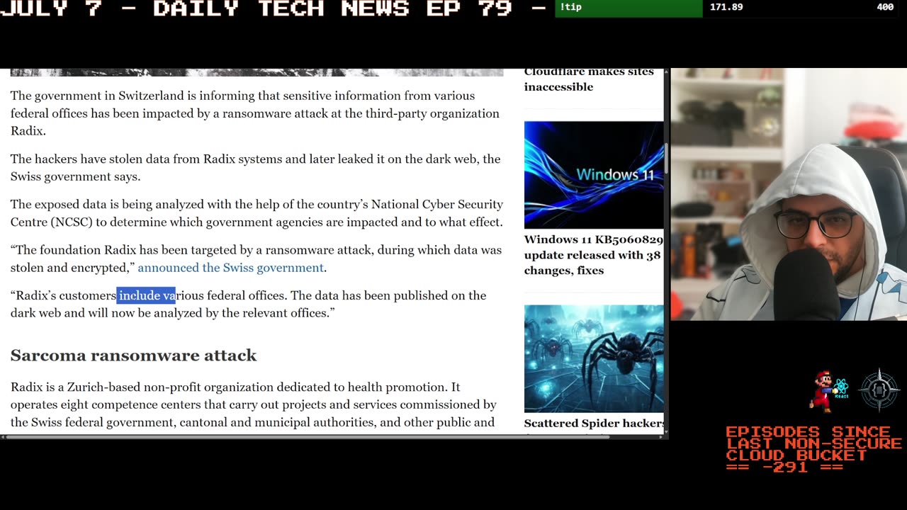 Daily Tech News - EP 79 - Sermon on the mound-ain of security issues