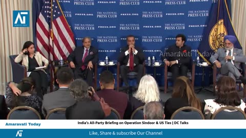 India’s All-Party Briefing on Operation Sindoor & US Ties | DC Talks | Amaravati Today