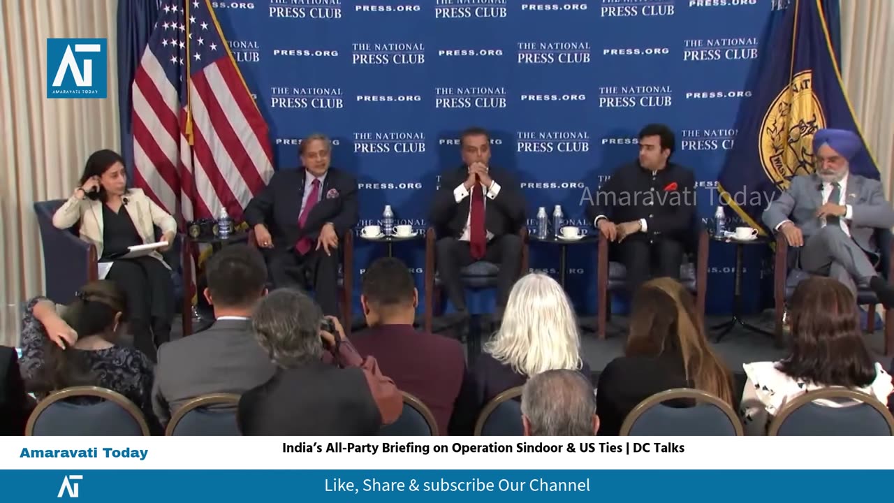 India’s All-Party Briefing on Operation Sindoor & US Ties | DC Talks | Amaravati Today