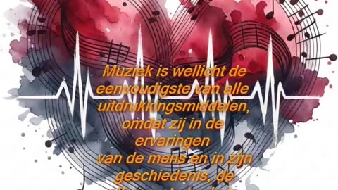Muziek is wellicht