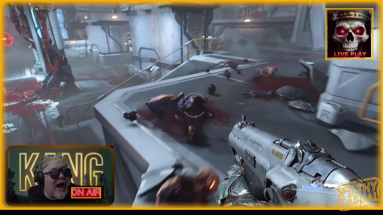 DOOM 2016 - UNSAFE LEVELS OF DEMONIC PRESENCE....LOL
