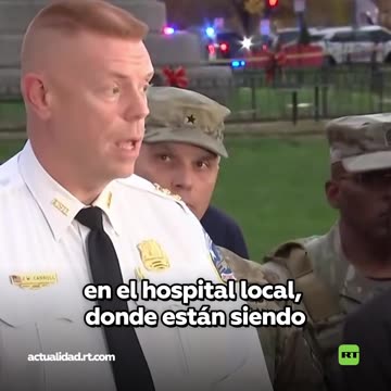 Los primeros detalles del tiroteo contra miembros de la Guardia Nacional en Washington DC