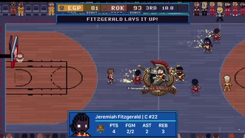 Green Hoopland Season 2: Primetime game day 16 (9-4) Egypt Pharaohs @ (11-3) Rome Knights