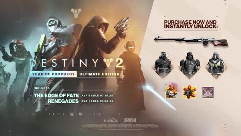 Destiny 2: The Edge of Fate - Launch Trailer ｜ PS5, PS4 & PC Games