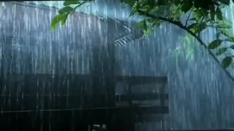 Relaxing rain