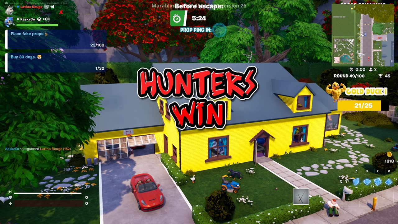 Fortnite 2025.03.15 - Kitty is on top of Wolfie