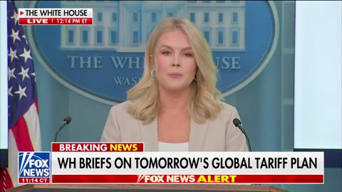 PRESS SEC on tomorrow’s Liberation Day