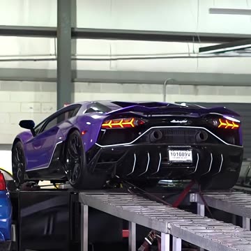 LAMBORGHINI AVENTARDOR HITS THE DYNO #trending #lamborghinni #lamborghini #dyno #dynotest #shorts